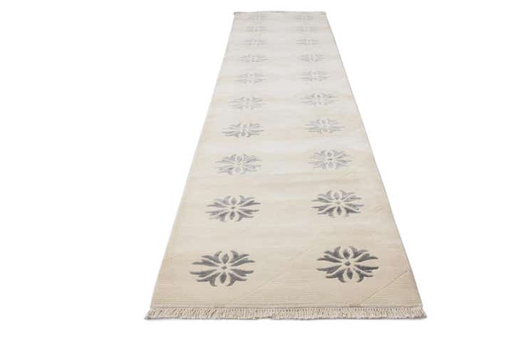 2' 8 x 13' 7 Hand Knotted Darya Wool Runner Rug