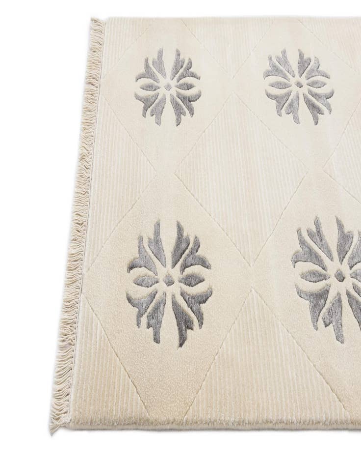 Detail image of 2' 8 x 13' 7  Hand Knotted Darya Wool Runner Rug