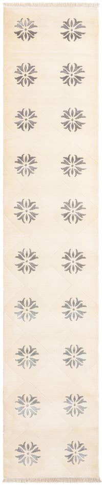 Detail image of 2' 8 x 13' 7 Hand Knotted Darya Wool Runner Rug