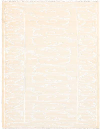 Detail image of 2' 7 x 13' 3 Hand Knotted Darya Wool Runner Rug