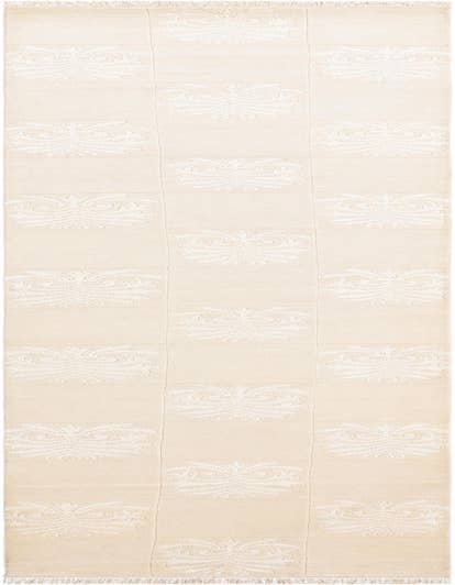 Detail image of 2' 7 x 13' Hand Knotted Darya Wool Runner Rug