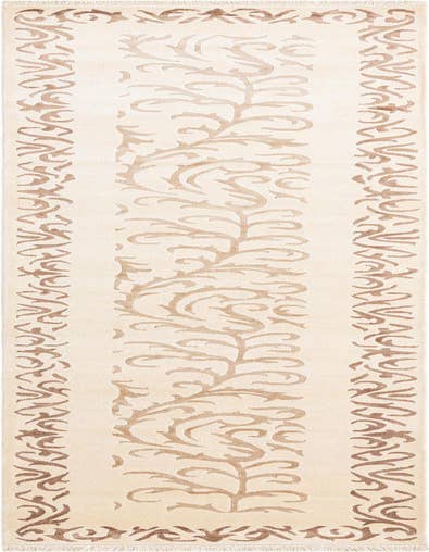 Detail image of 2' 7 x 13' 1 Hand Knotted Darya Wool Runner Rug