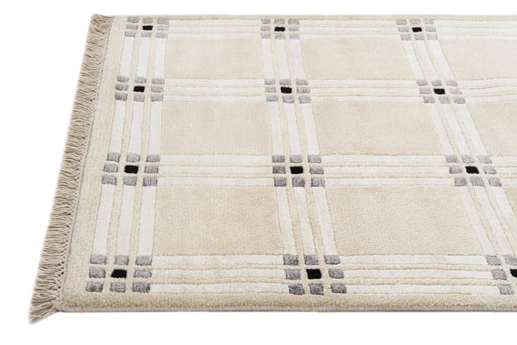 Detail image of 2' 7 x 12' 10 Hand Knotted Darya Wool Runner Rug