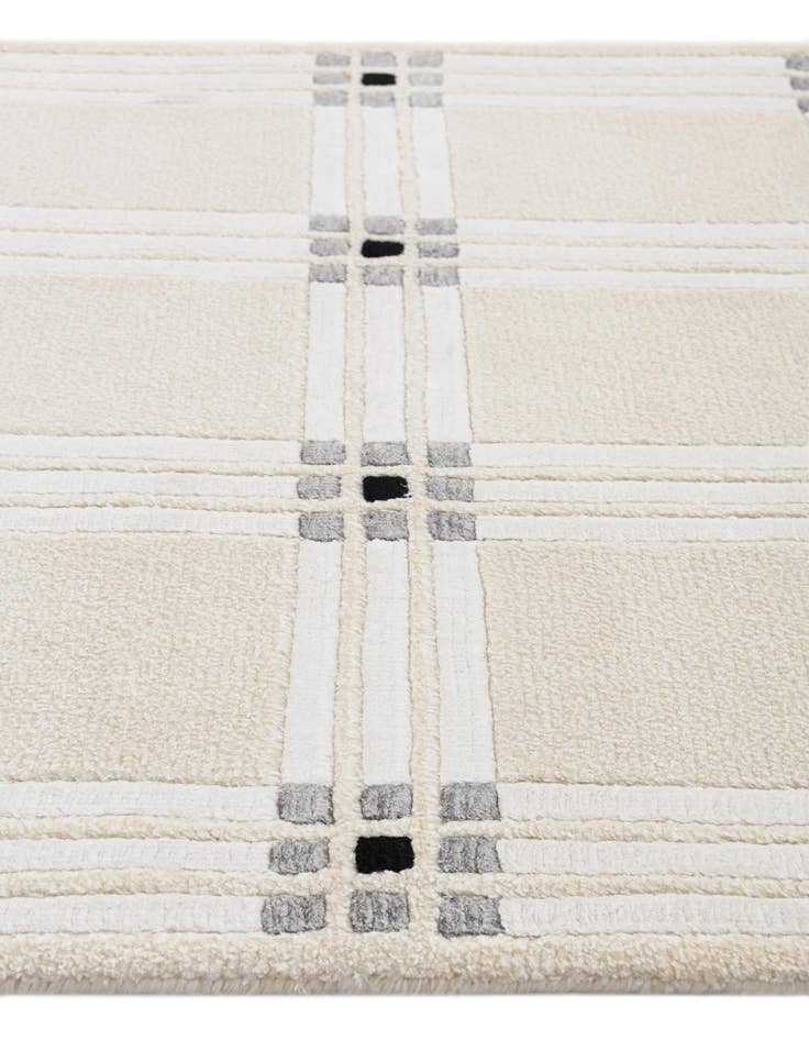 Detail image of 2' 7 x 12' 10  Hand Knotted Darya Wool Runner Rug