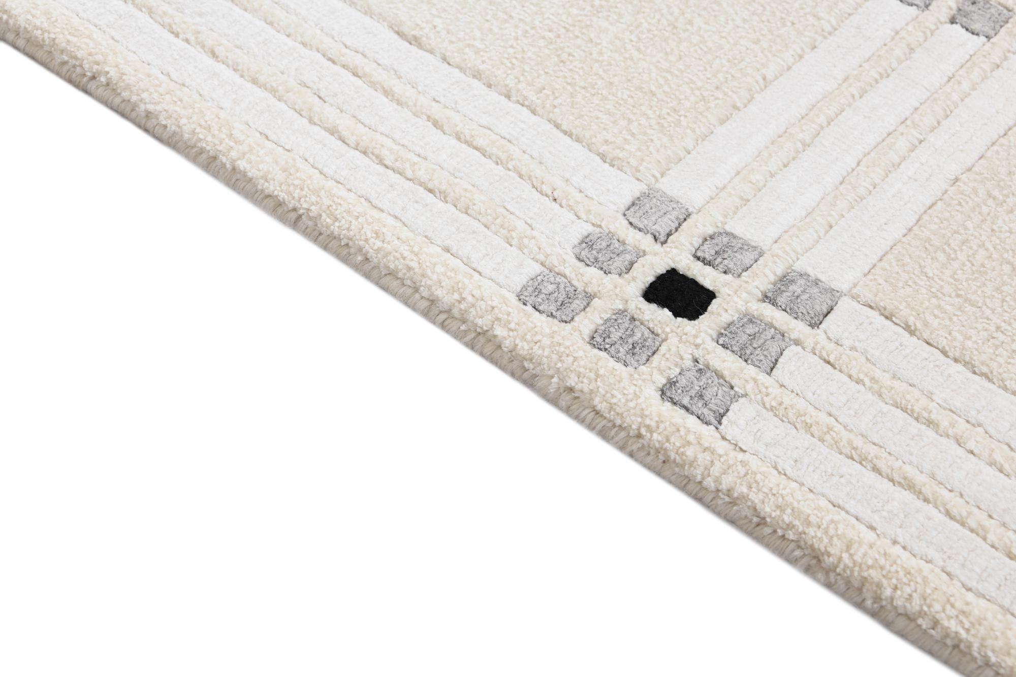 2' 7 x 12' 10 Hand Knotted Darya Wool Runner Rug