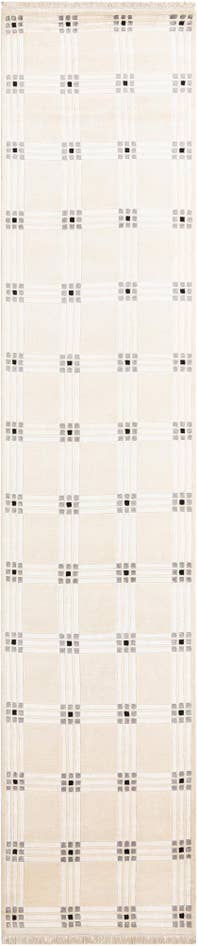 Detail image of 2' 7 x 12' 10 Hand Knotted Darya Wool Runner Rug