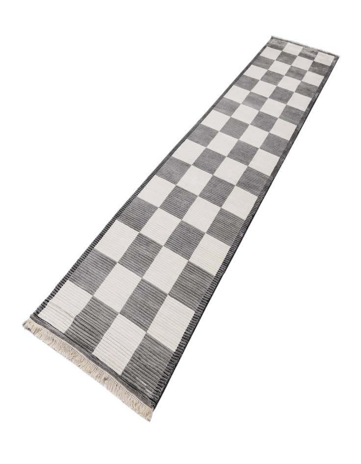 Detail image of 2' 7 x 13' 1  Hand Knotted Darya Wool Runner Rug