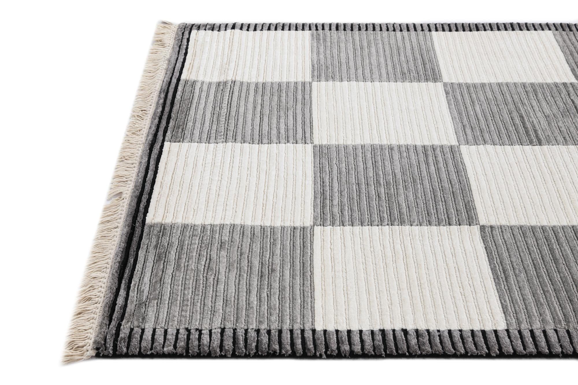 2' 7 x 13' 1 Hand Knotted Darya Wool Runner Rug