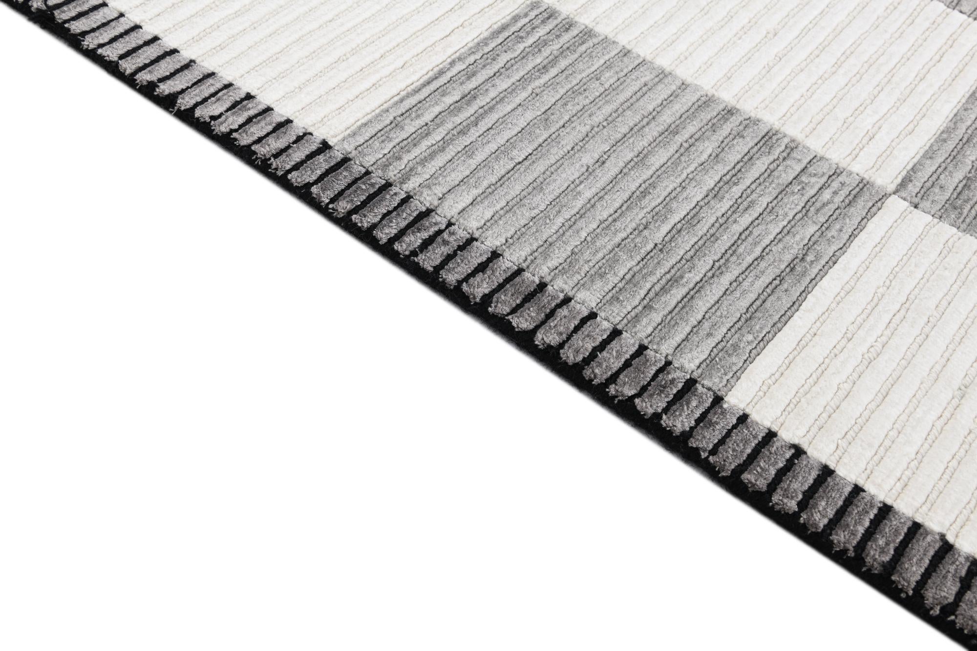 2' 7 x 13' 1 Hand Knotted Darya Wool Runner Rug