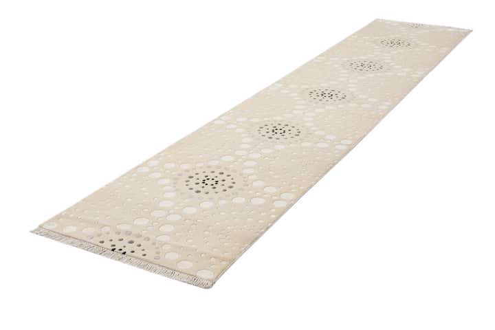 2' 7 x 13' 1 Hand Knotted Darya Wool Runner Rug