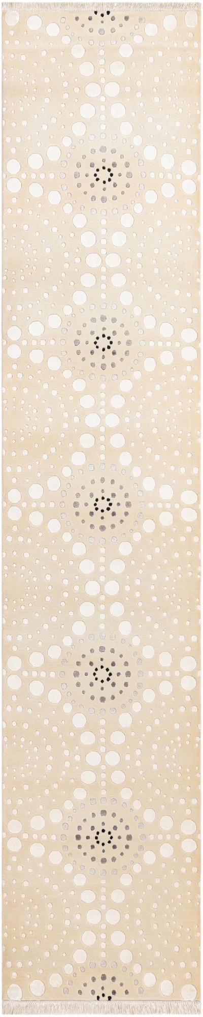 2' 7 x 13' 1 Hand Knotted Darya Wool Runner Rug