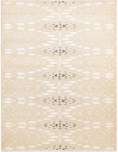 Detail image of 2' 7 x 13' 1 Hand Knotted Darya Wool Runner Rug