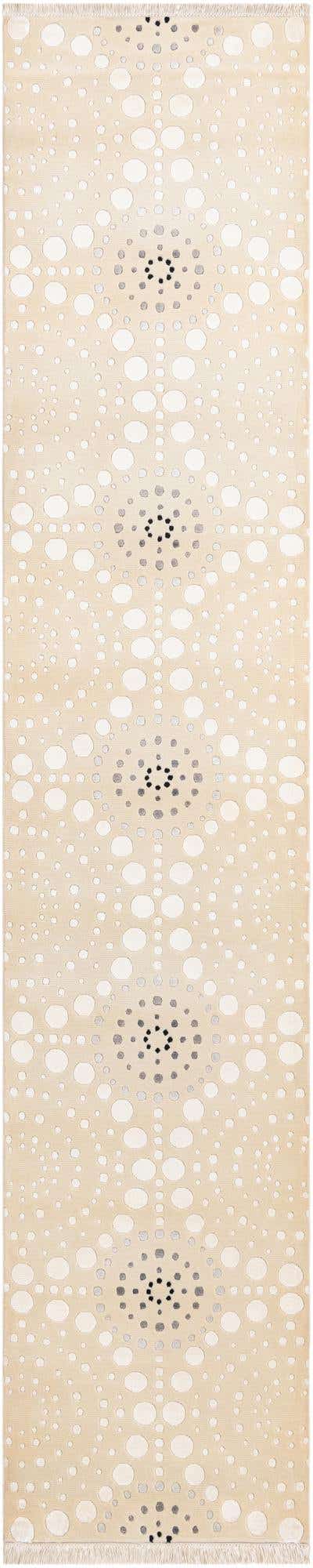 2' 7 x 13' 1 Hand Knotted Darya Wool Runner Rug