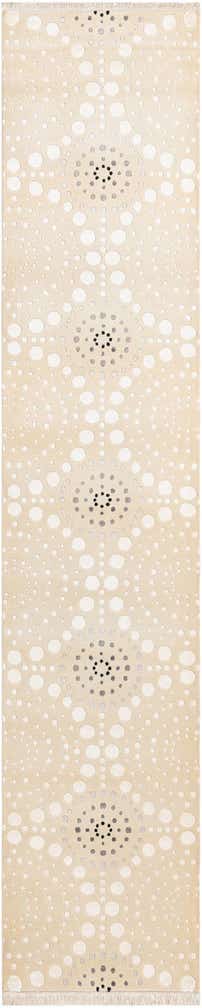 2' 7 x 13' 1 Hand Knotted Darya Wool Runner Rug