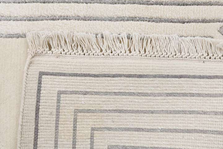 2' 7 x 12' 10 Hand Knotted Darya Wool Runner Rug
