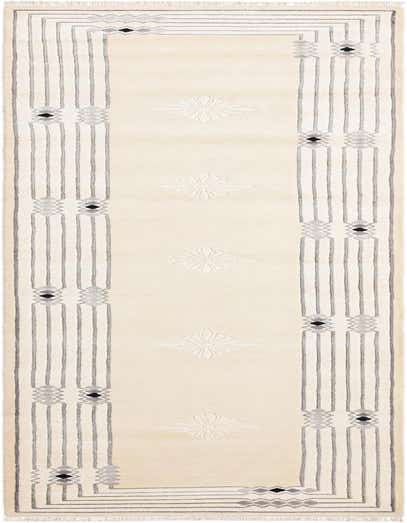 Primary image 2' 7 x 12' 10  Hand Knotted Darya Wool Runner Rug