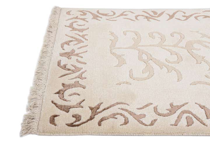 2' 7 x 13' Hand Knotted Darya Wool Runner Rug