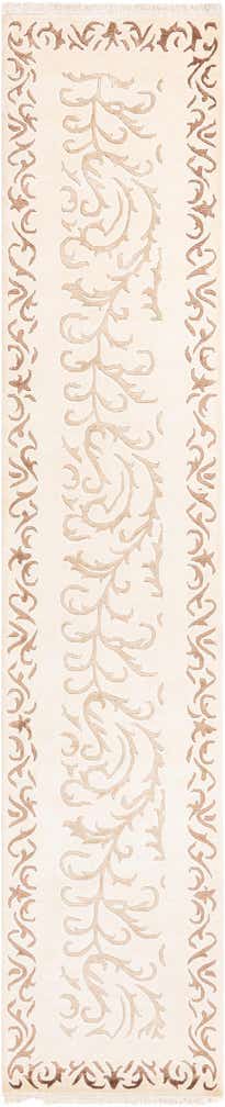 2' 7 x 13' Hand Knotted Darya Wool Runner Rug