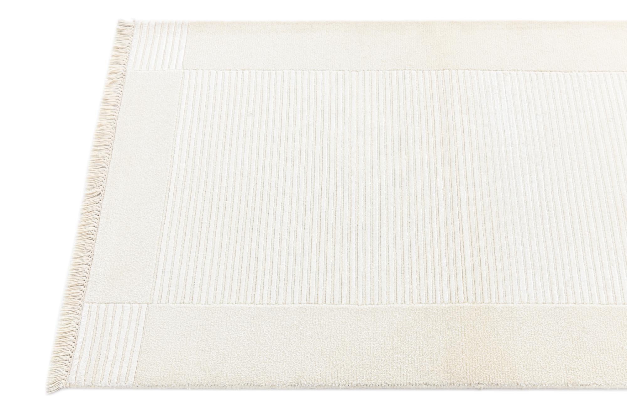 2' 7 x 9' 10 Hand Knotted Darya Wool Runner Rug