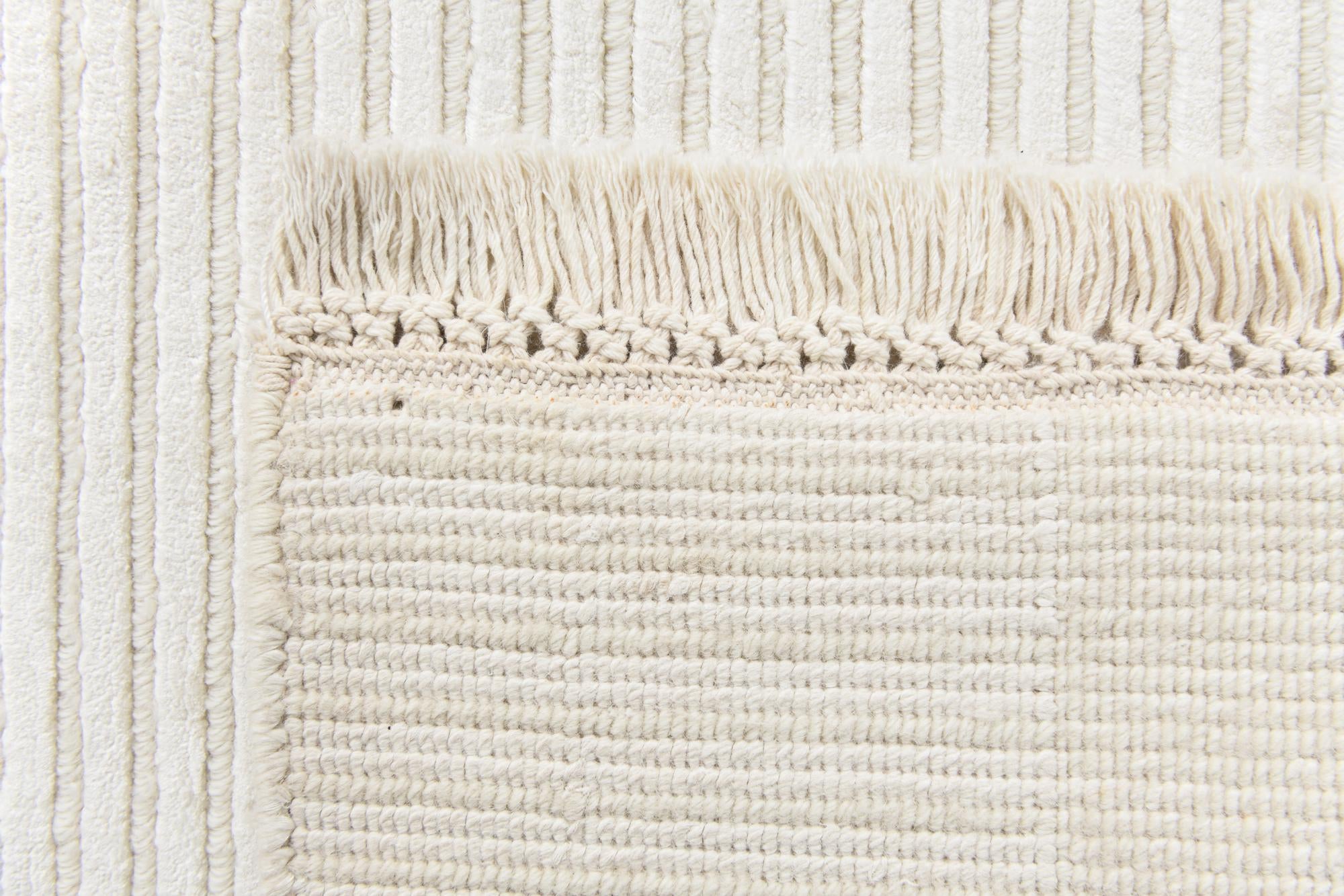 2' 7 x 9' 10 Hand Knotted Darya Wool Runner Rug