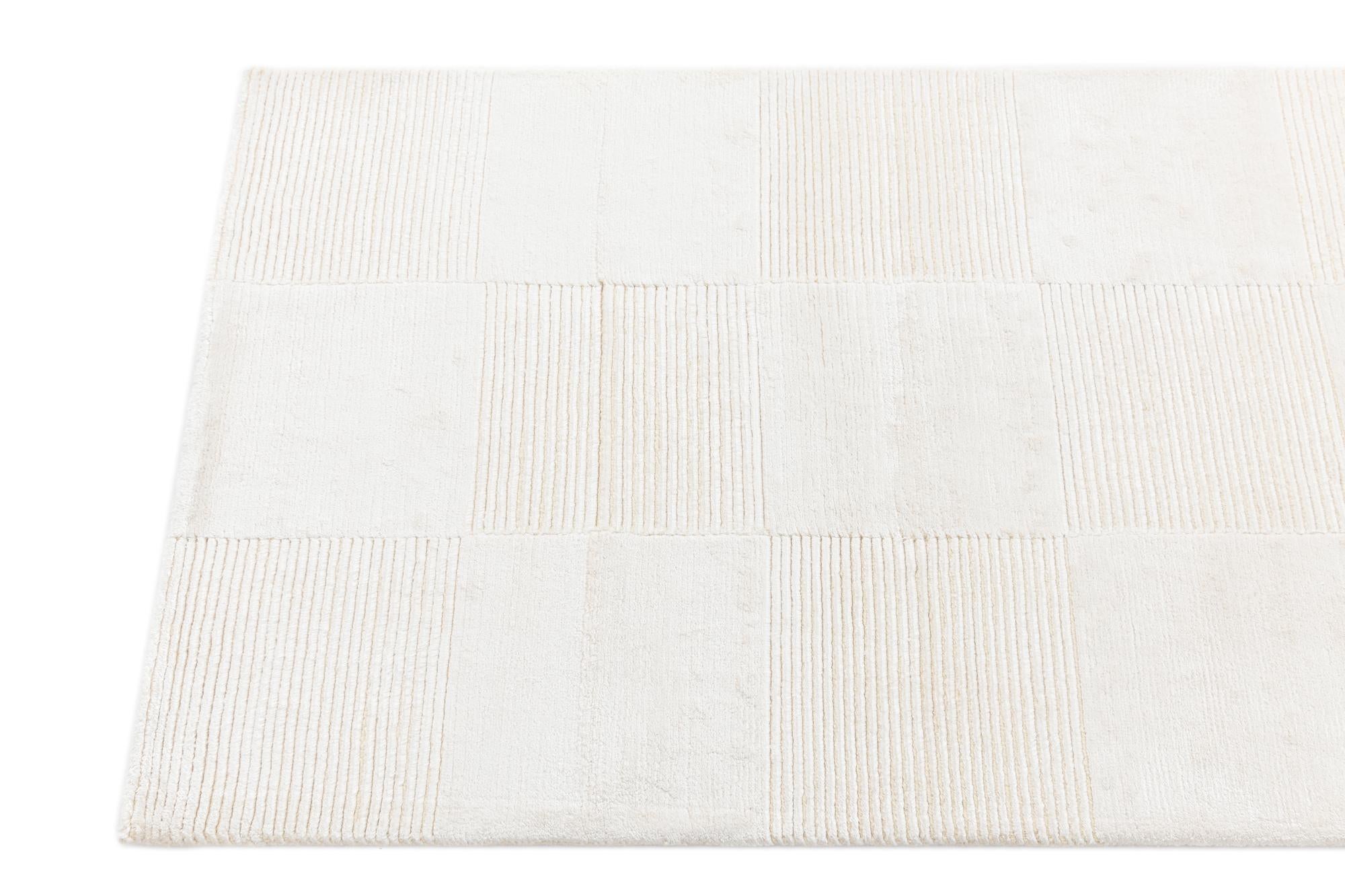 2' 8 x 9' 9 Hand Knotted Darya Wool Runner Rug