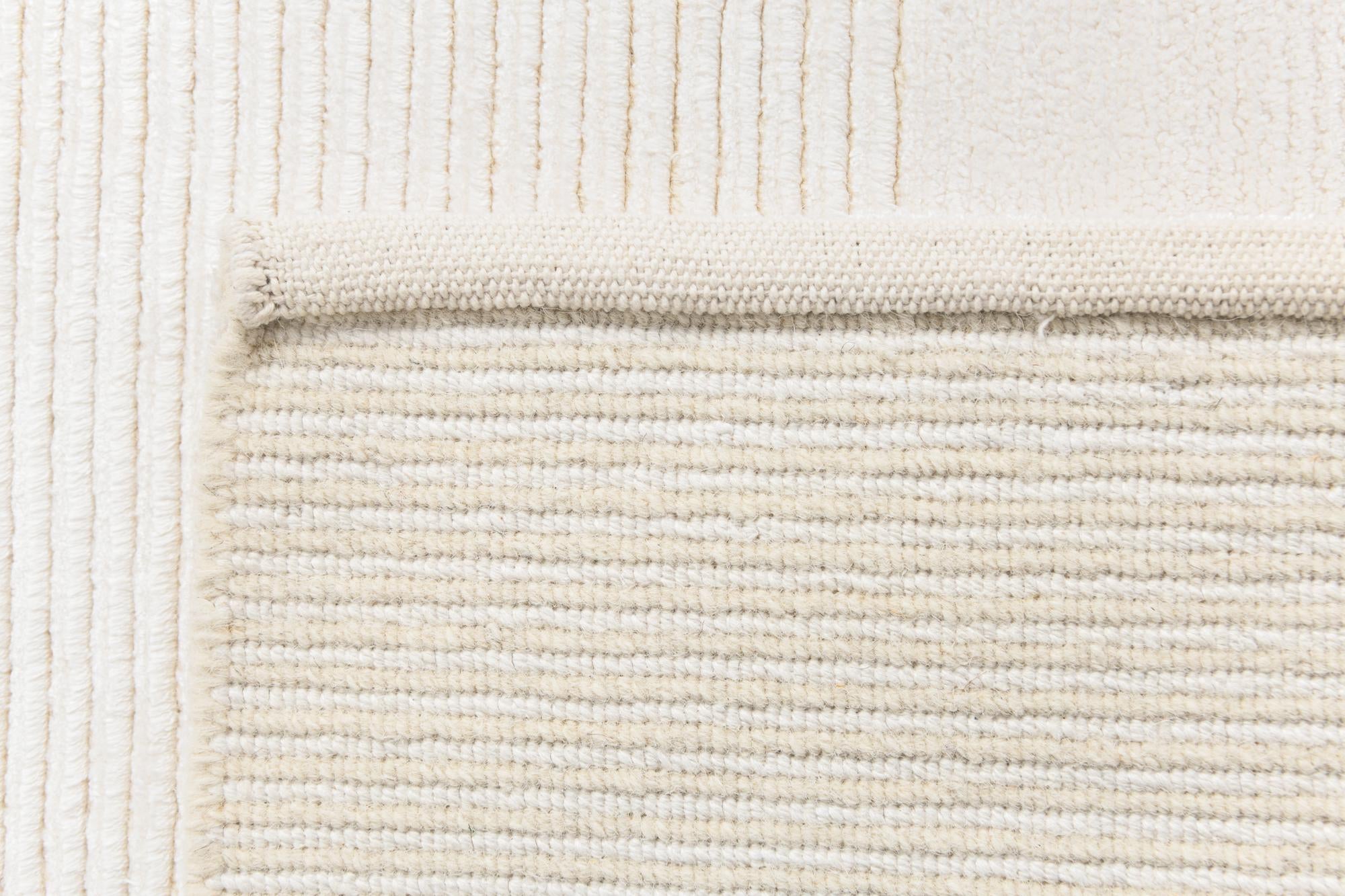 2' 8 x 9' 9 Hand Knotted Darya Wool Runner Rug