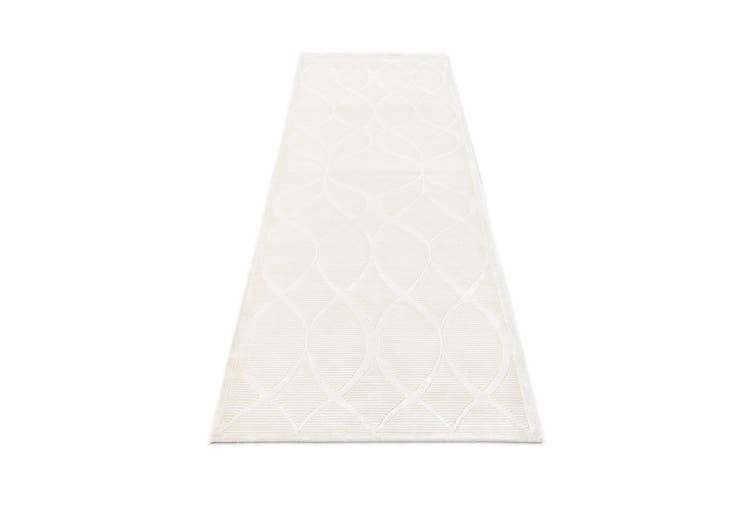 Detail image of 2' 9 x 9' 8 Hand Knotted Darya Wool Runner Rug
