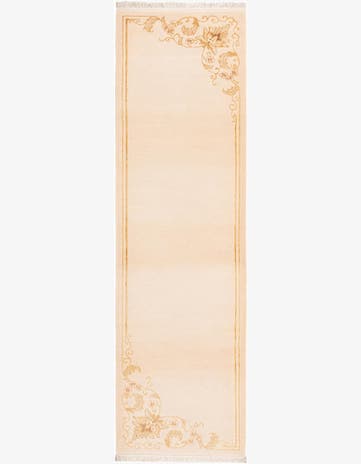 2' 9 x 9' 7 Hand Knotted Darya Wool Runner Rug