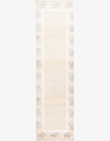 2' 8 x 9' 9 Hand Knotted Darya Wool Runner Rug