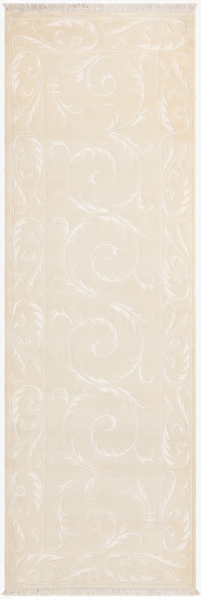 3' 3 x 9' 11  Hand Knotted Darya Wool Runner Rug