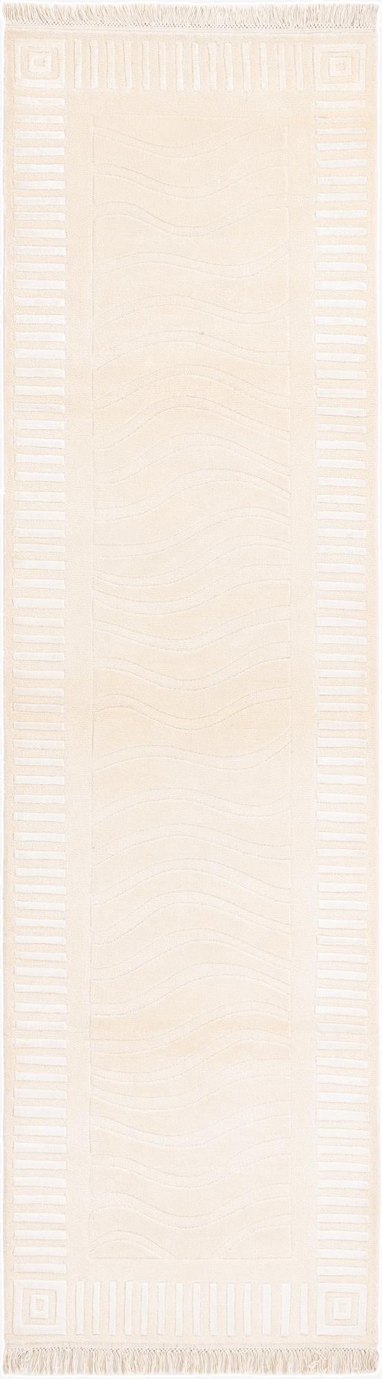 2' 9 x 10'  Hand Knotted Darya Wool Runner Rug