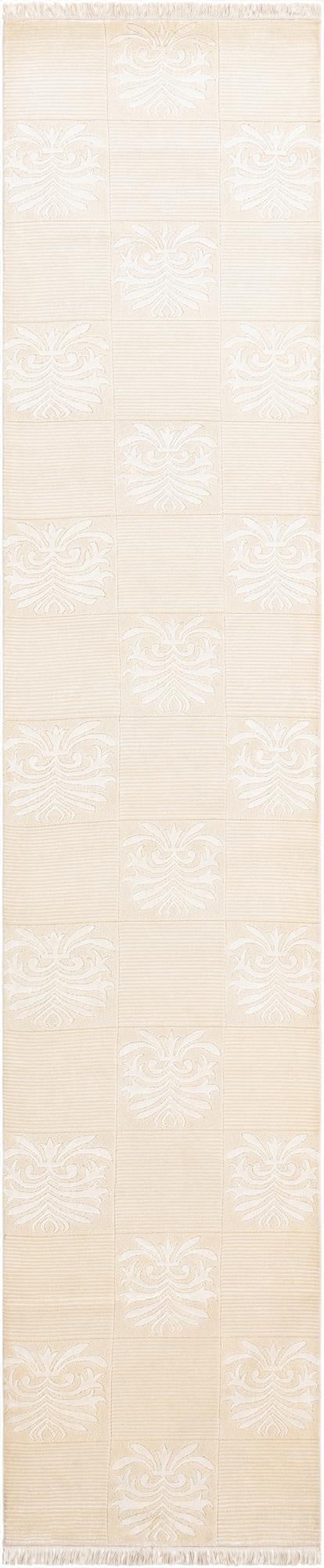 2' 7 x 13'  Hand Knotted Darya Wool Runner Rug