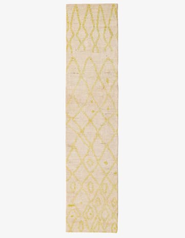 2' 4 x 9' 10 Hand Knotted Darya Wool Runner Rug