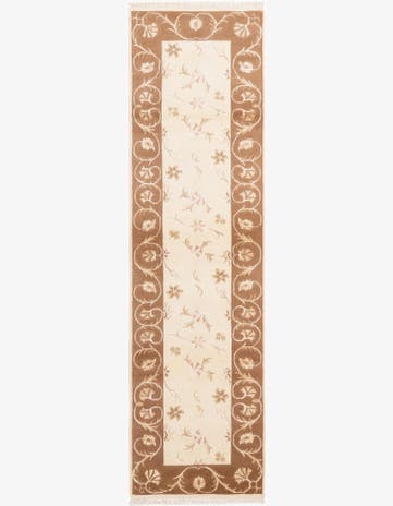 2' 7 x 9' 9 Hand Knotted Darya Wool Runner Rug