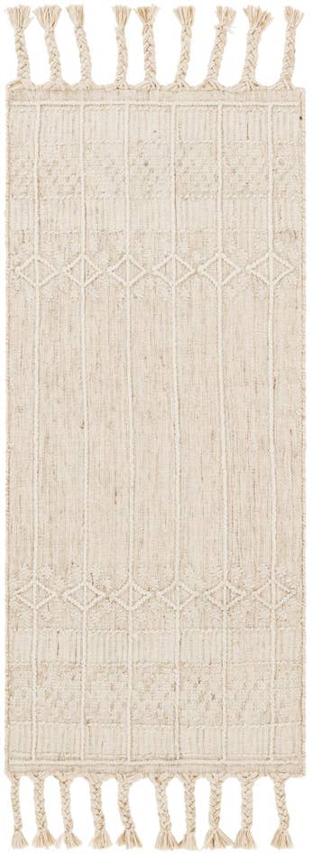 Detail image of 2' 2 x 5' 1 Easy-Clean Eco Bohemian Indoor / Outdoor Runner Rug