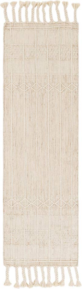 Detail image of 2' 2 x 6' 7 Easy-Clean Eco Bohemian Indoor / Outdoor Runner Rug