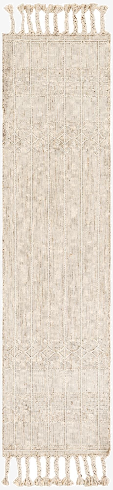 2' 2 x 8' 2  Washable Eco Bohemian Indoor / Outdoor Runner Rug