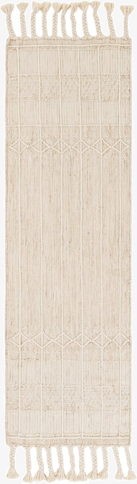 2' 2 x 6' 7  Washable Eco Bohemian Indoor / Outdoor Runner Rug