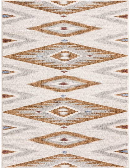 Detail image of 2' 7 x 12' Eco Southwestern Runner Rug