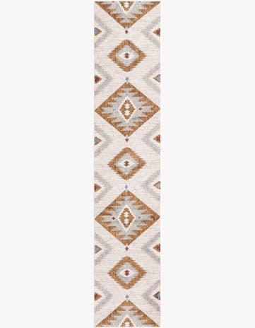 2' 7 x 12' Eco Southwestern Runner Rug