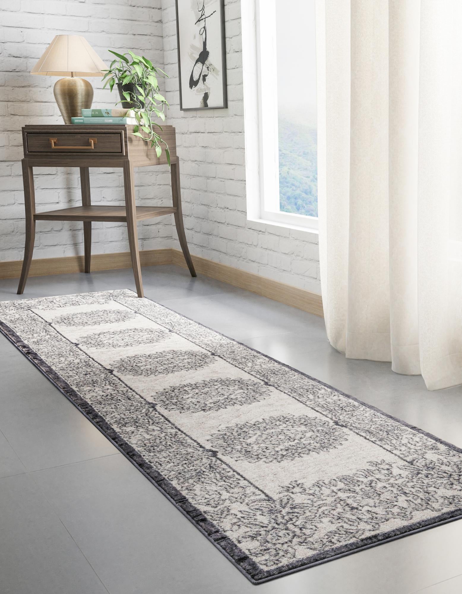 2' 7 x 12' Eco Traditional Runner Rug