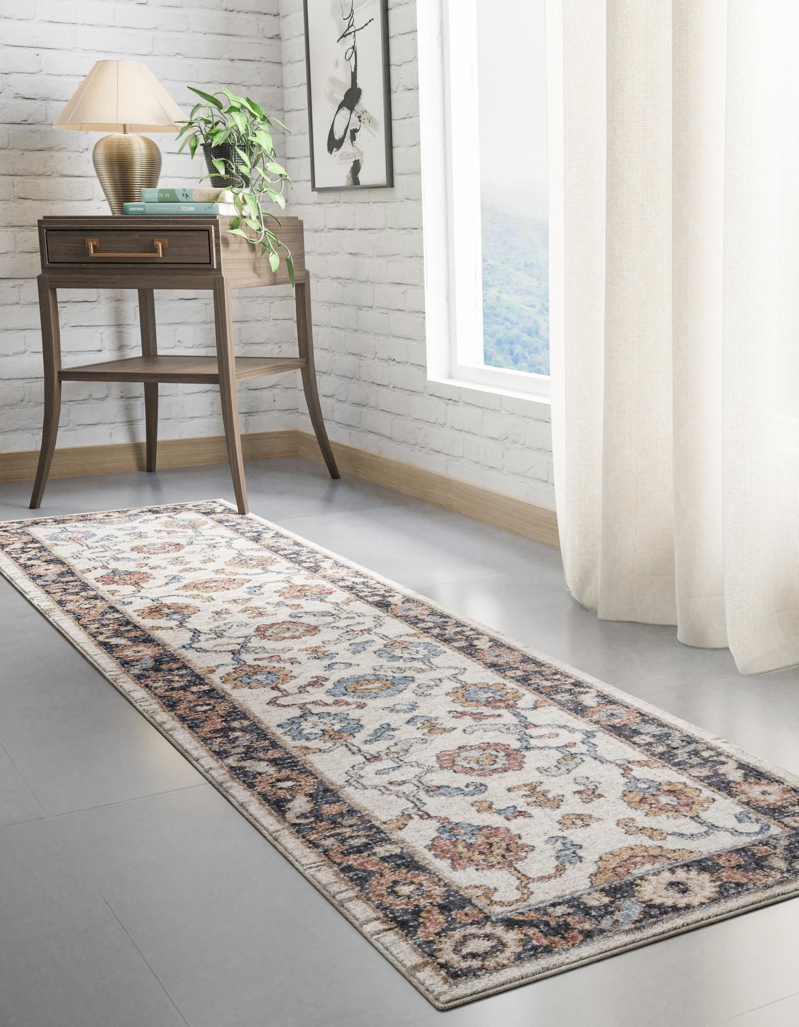 2' x 6' Eco Traditional Runner Rug