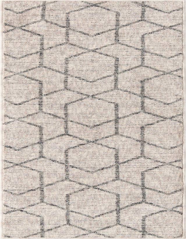 Detail image of 2' x 6' Eco Trellis Runner Rug