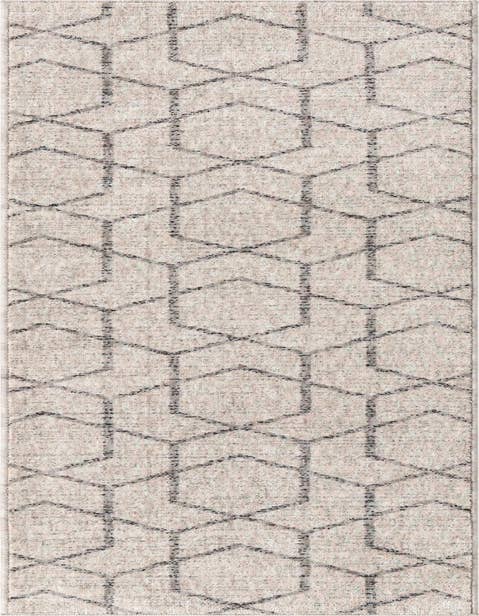 Detail image of 2' x 8' Eco Trellis Runner Rug