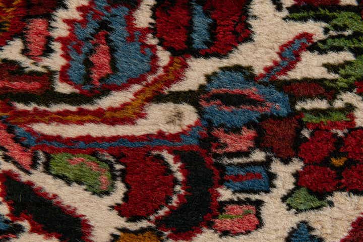 3' 4 x 10' 8 Hand Knotted Farahan Persian Wool Runner Rug