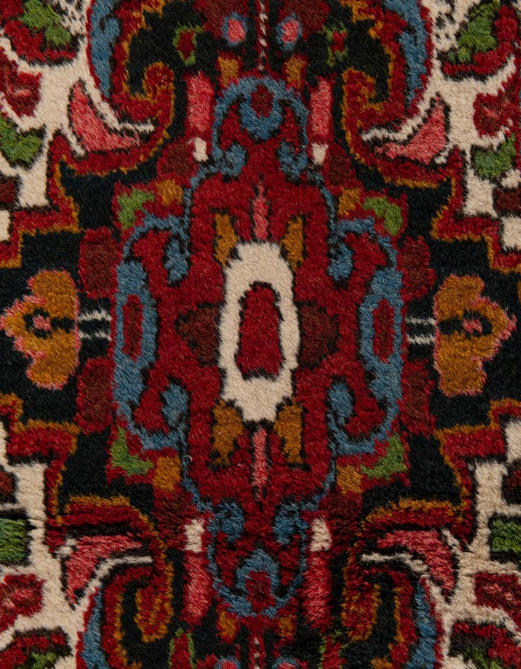 Detail image of 3' 4 x 10' 8  Hand Knotted Farahan Persian Wool Runner Rug