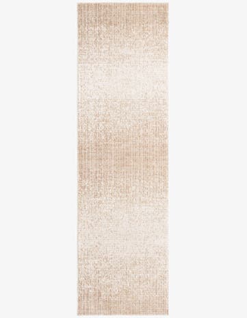 Ivory Gemstone Runner Rug