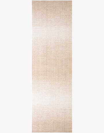 Ivory Gemstone Runner Rug