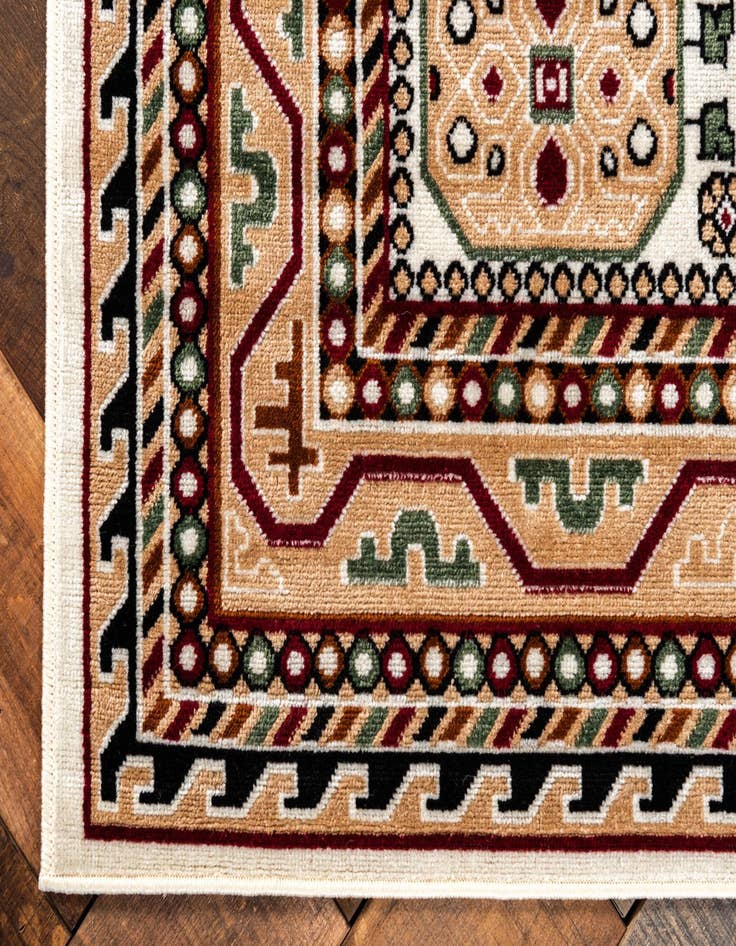 Detail image of 3' x 11' 10 Gharajeh Runner Rug