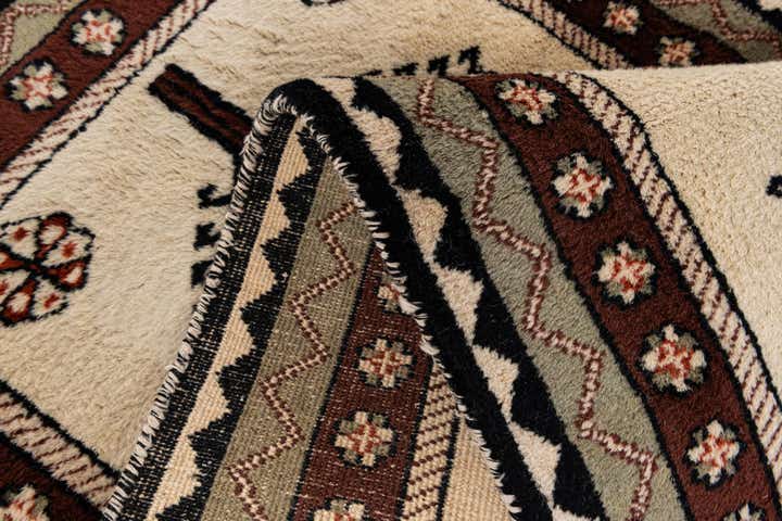 3' 1 x 5' 11 Hand Knotted Hamedan Wool Runner Rug